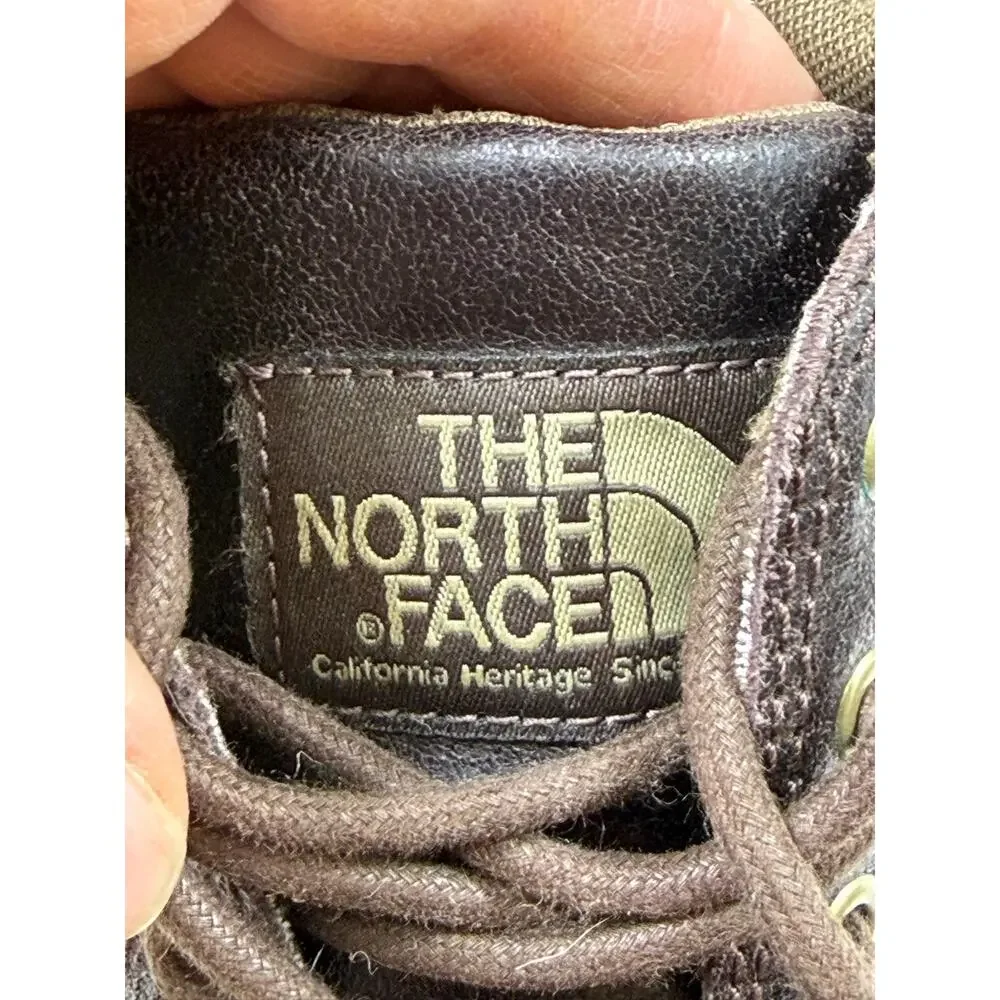 The North Face Men 9 Brown Ballard BO Distressed Leather Boots Lace Up Outdoor